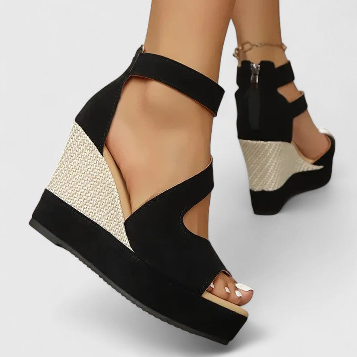 VERLAINE PARIS™- Sandales Orthopédiques à Talon Wedge