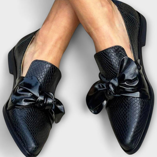 VERLAINE PARIS™ | Mocassin avec Nœud