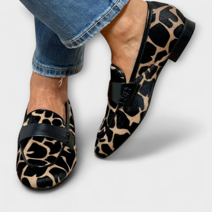 VERLAINE PARIS™ | Mocassin Léopard