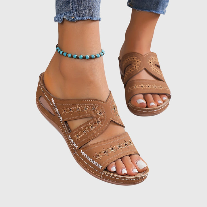 VERLAINE PARIS™- Sandales Orthopédiques Élégantes