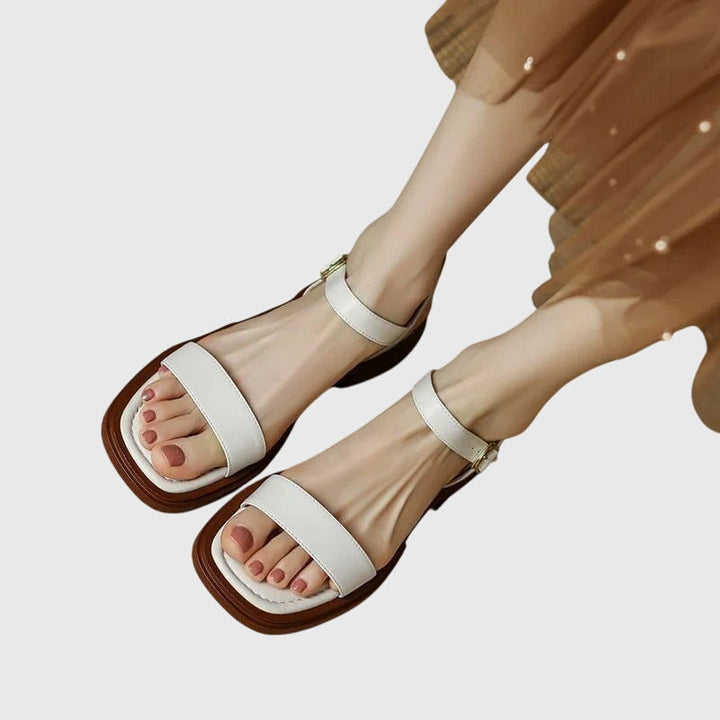 VERLAINE PARIS™- Sandales en cuir orthopédique