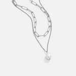 VERLAINE PARIS™ | Collier Élégant avec Perles Suspendues