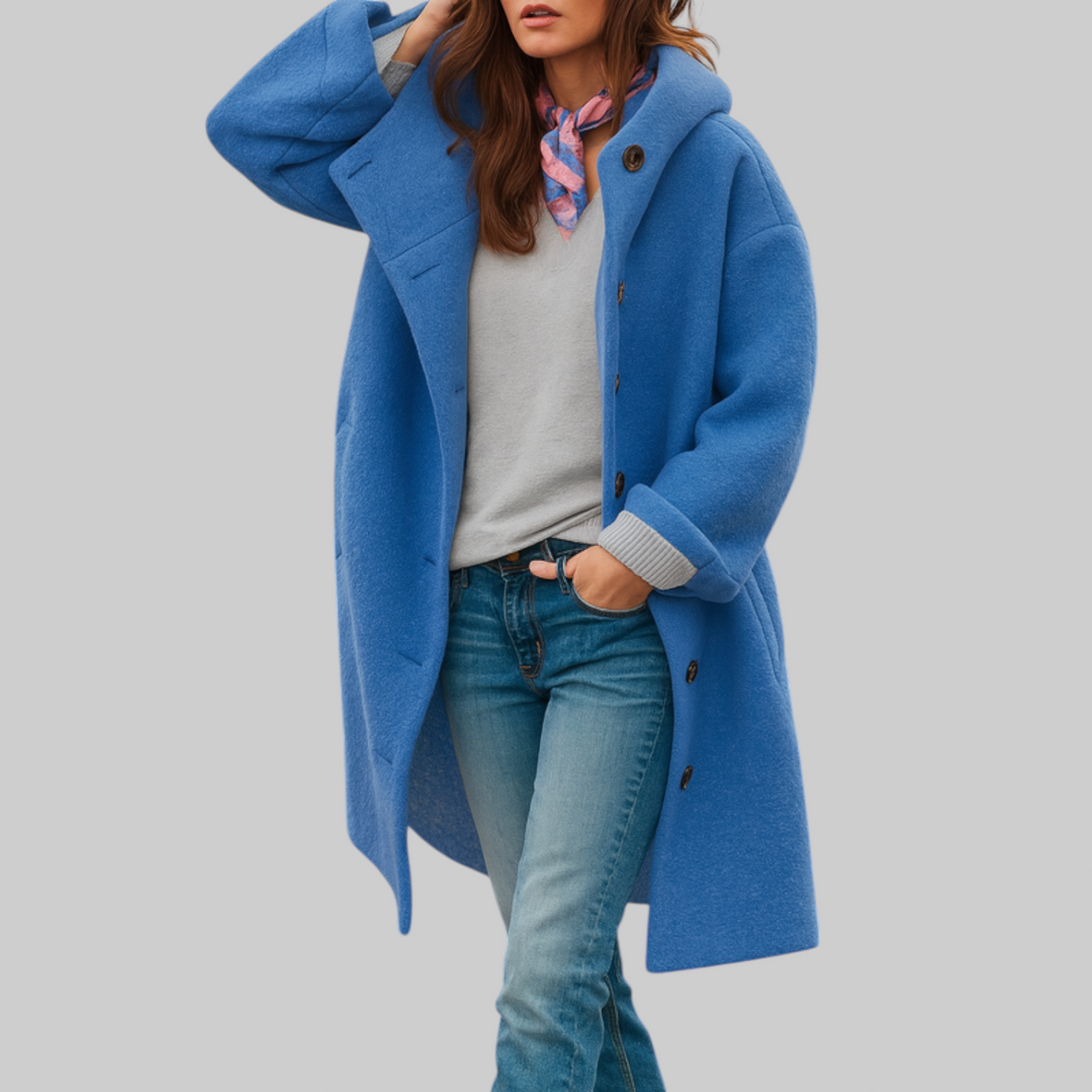 VERLAINE PARIS™| manteau quotidien, de longueur moyenne et confortable