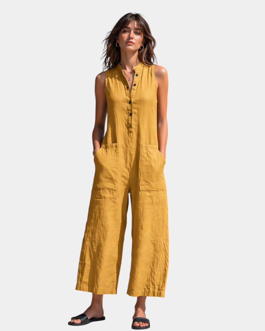 VERLAINE PARIS™| Combinaison élégante sans manches