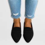 VERLAINE PARIS™ | Mocassins en Daim