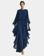 VERLAINE PARIS™| Ensemble élégant en chiffon à volants