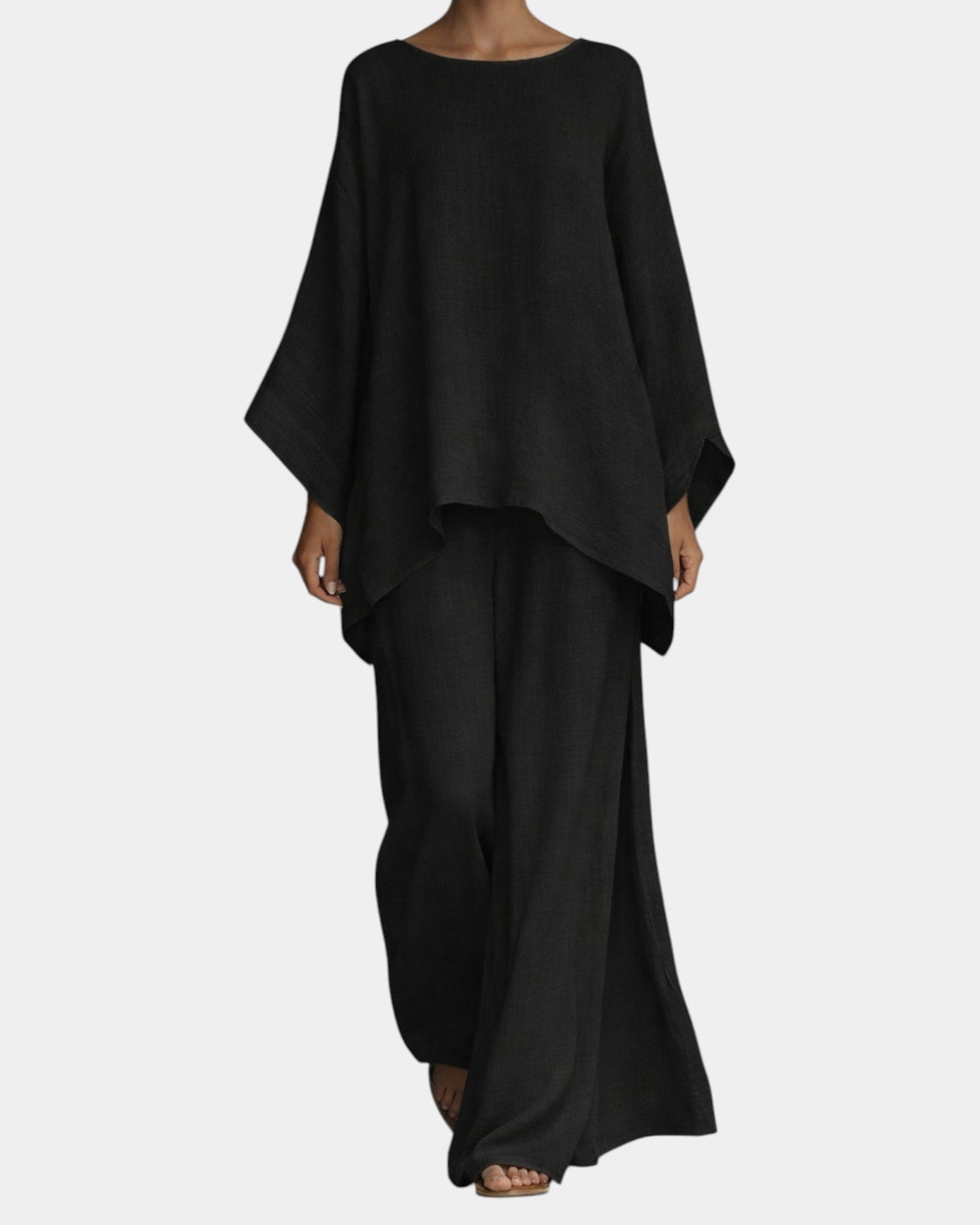 VERLAINE PARIS™| Ensemble fluide pantalon et blouse