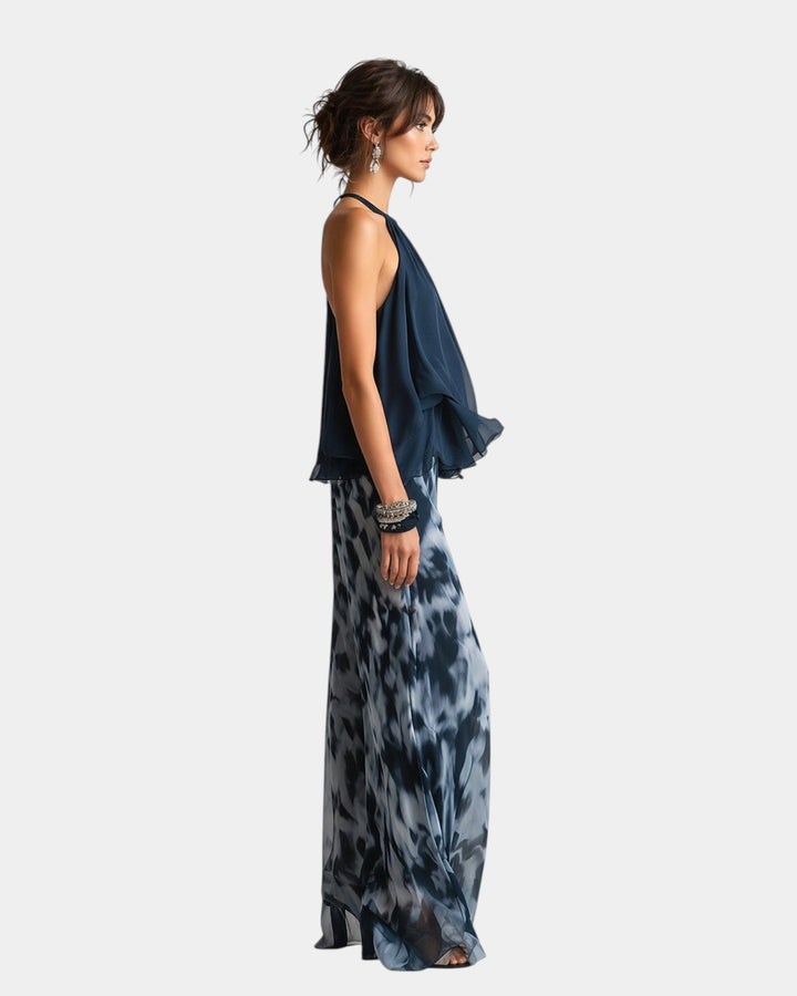 VERLAINE PARIS™| Ensemble élégant avec pantalon et blouse