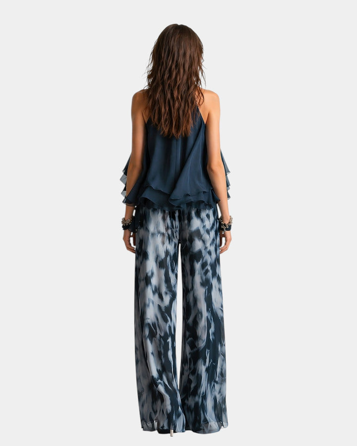 VERLAINE PARIS™| Ensemble élégant avec pantalon et blouse