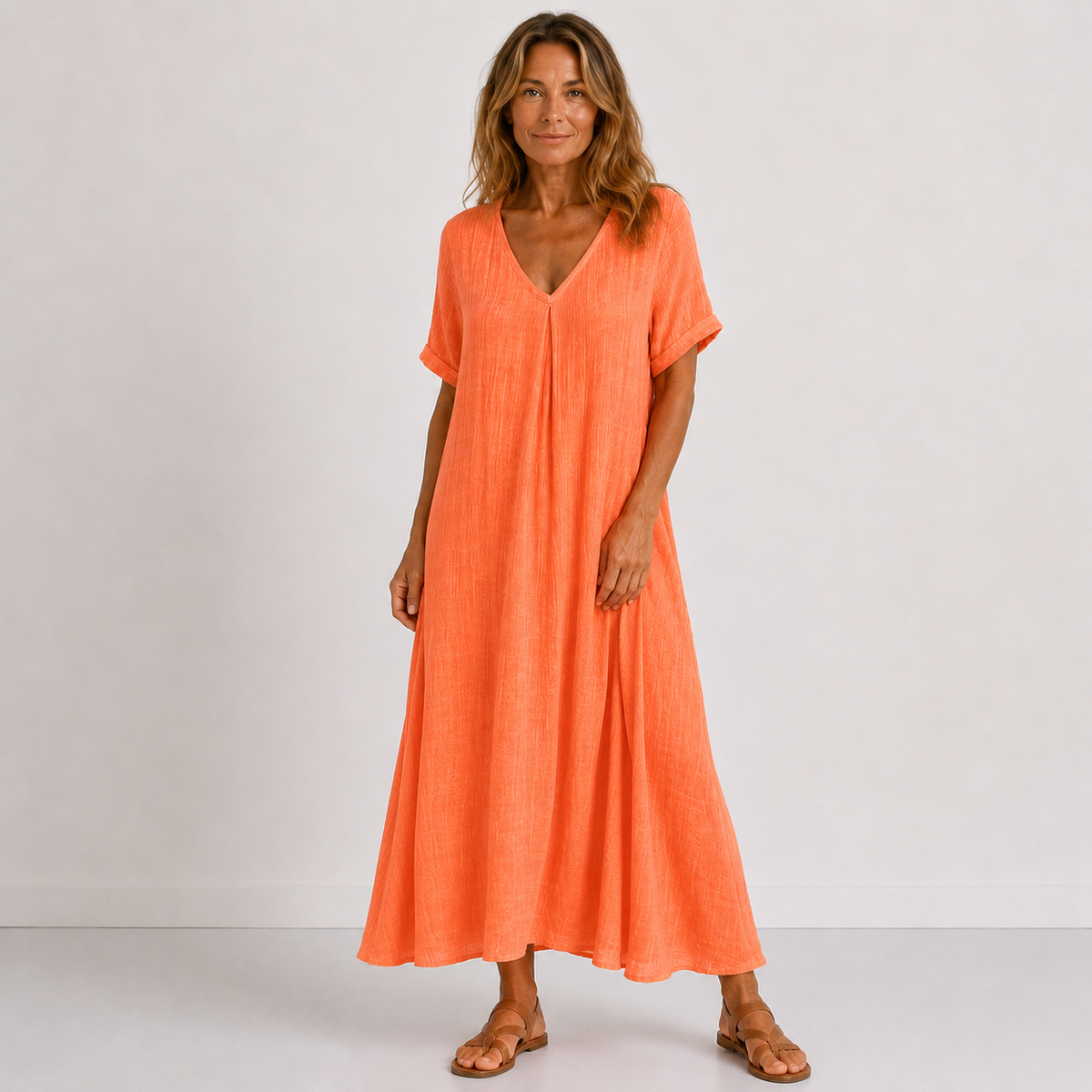 VERLAINE PARIS™ |Robe longue fluide