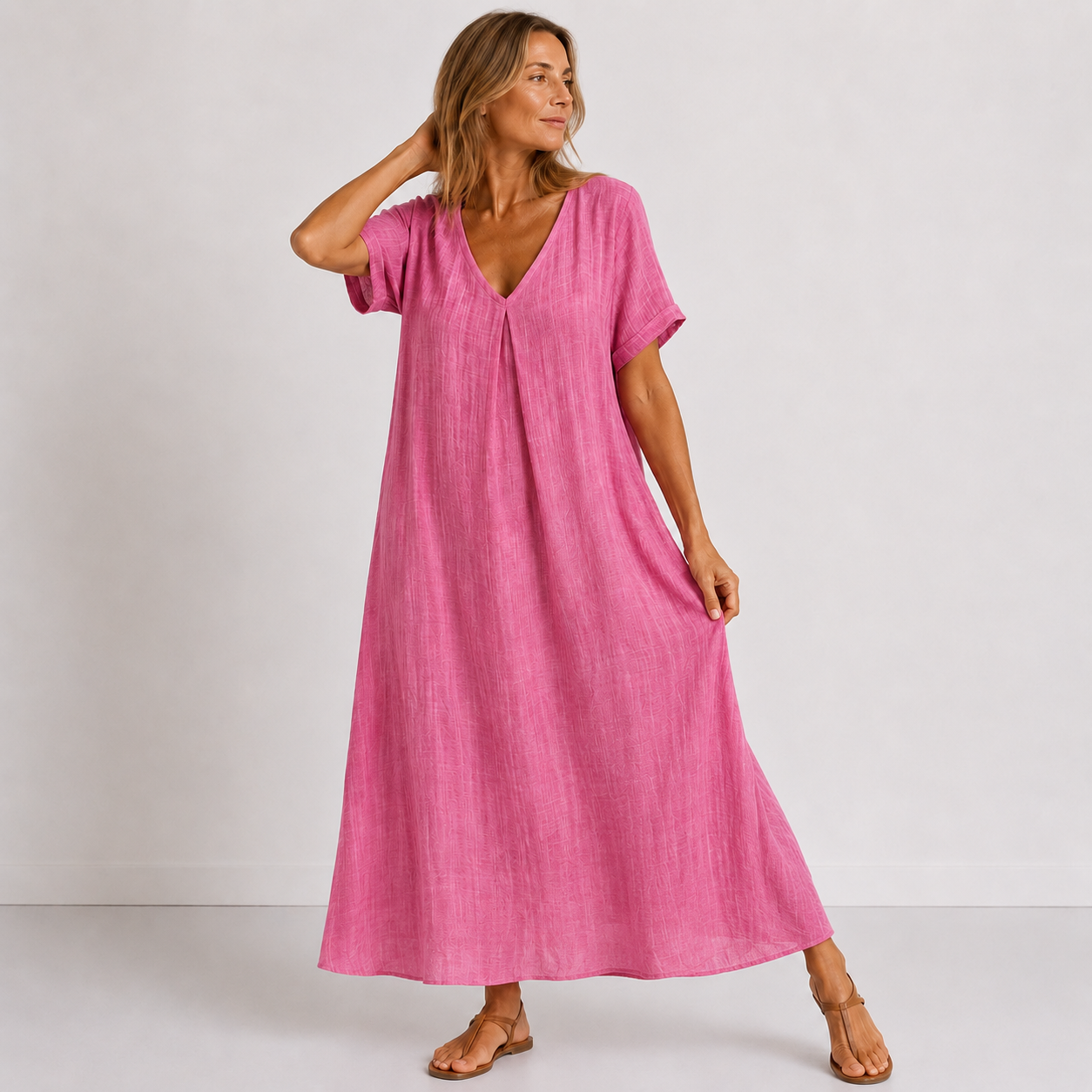 VERLAINE PARIS™ |Robe longue fluide
