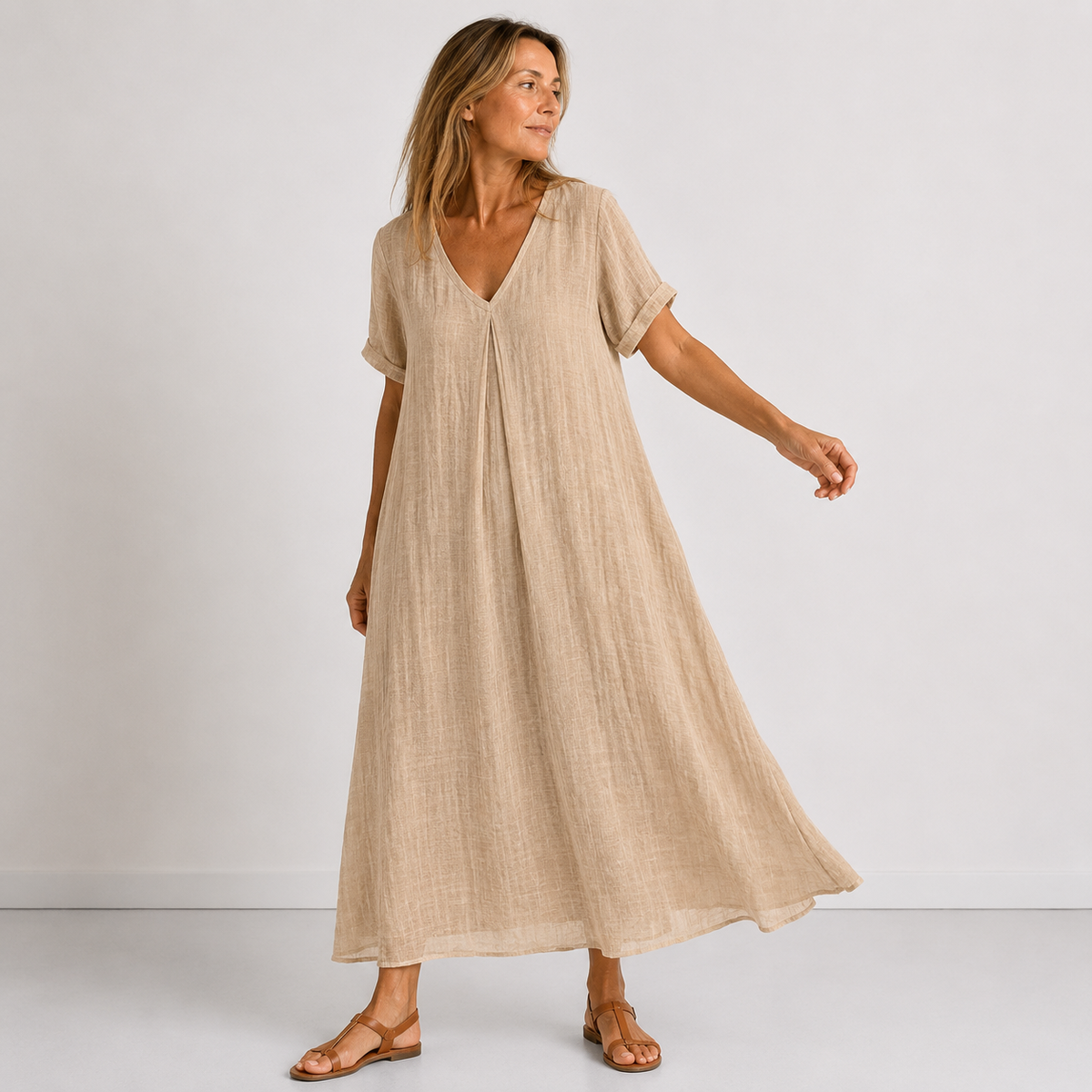 VERLAINE PARIS™ |Robe longue fluide
