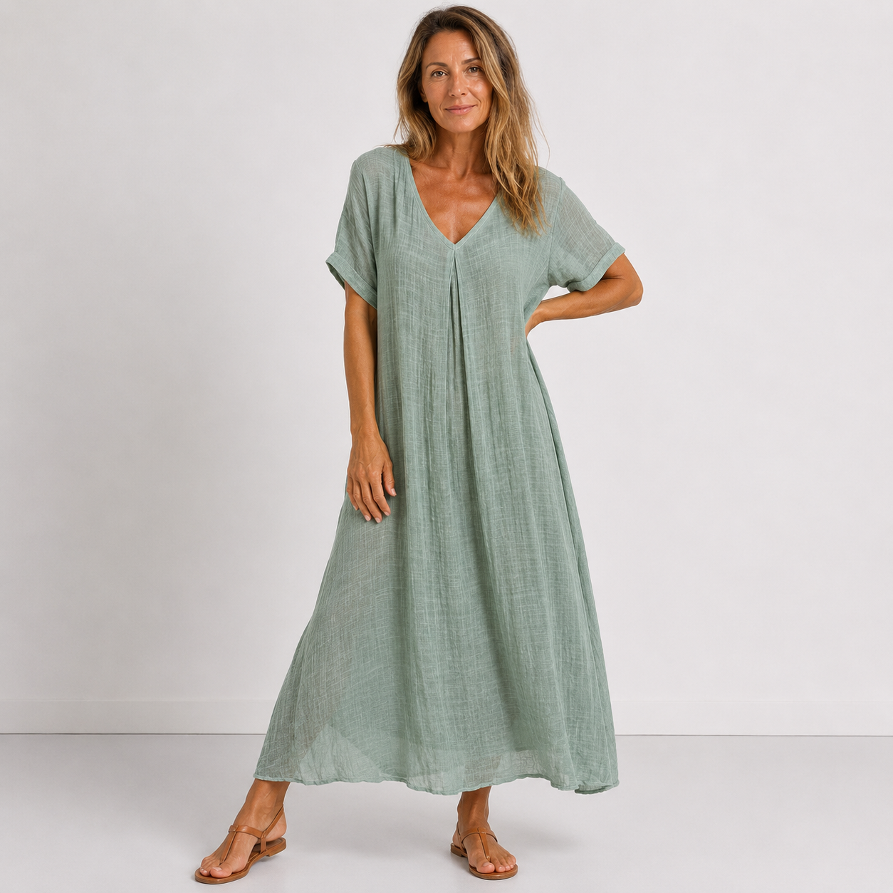 VERLAINE PARIS™ |Robe longue fluide