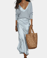 VERLAINE PARIS™| Robe avec blouse