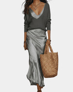 VERLAINE PARIS™| Robe avec blouse