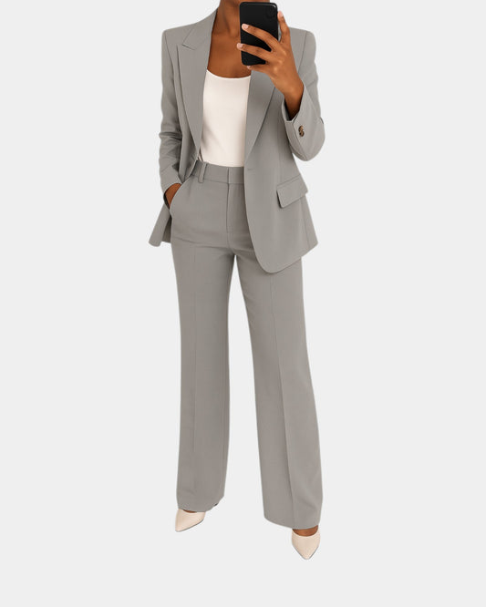 VERLAINE PARIS™| Ensemble pantalon avec blazer