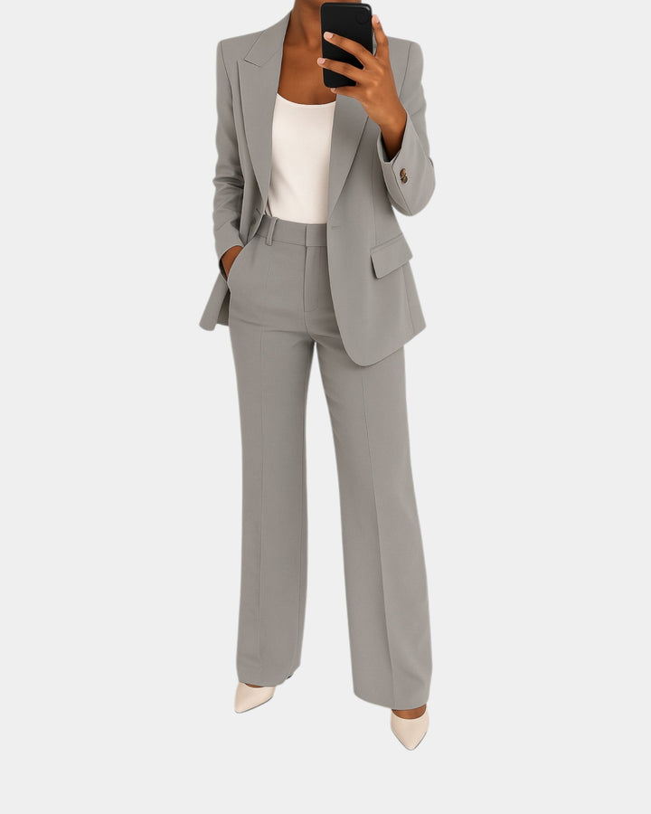 VERLAINE PARIS™| Ensemble pantalon avec blazer