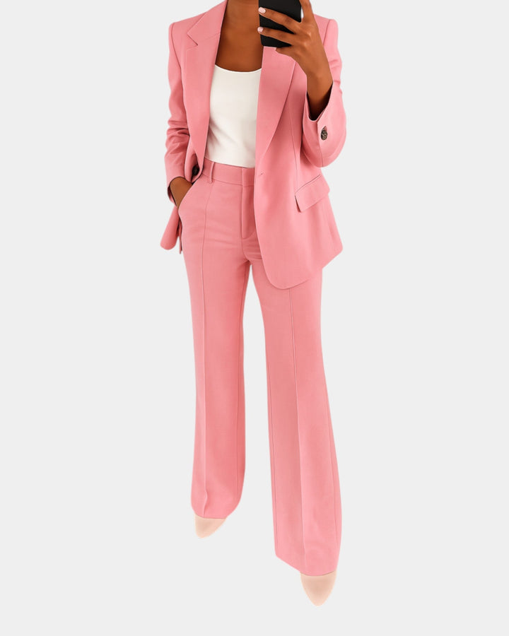 VERLAINE PARIS™| Ensemble pantalon avec blazer