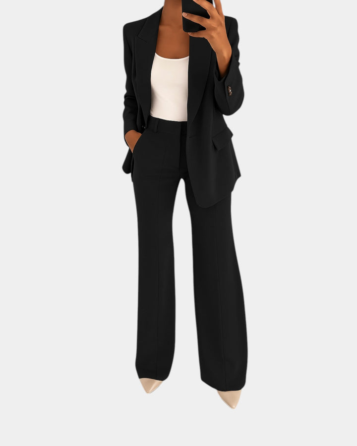 VERLAINE PARIS™| Ensemble pantalon avec blazer