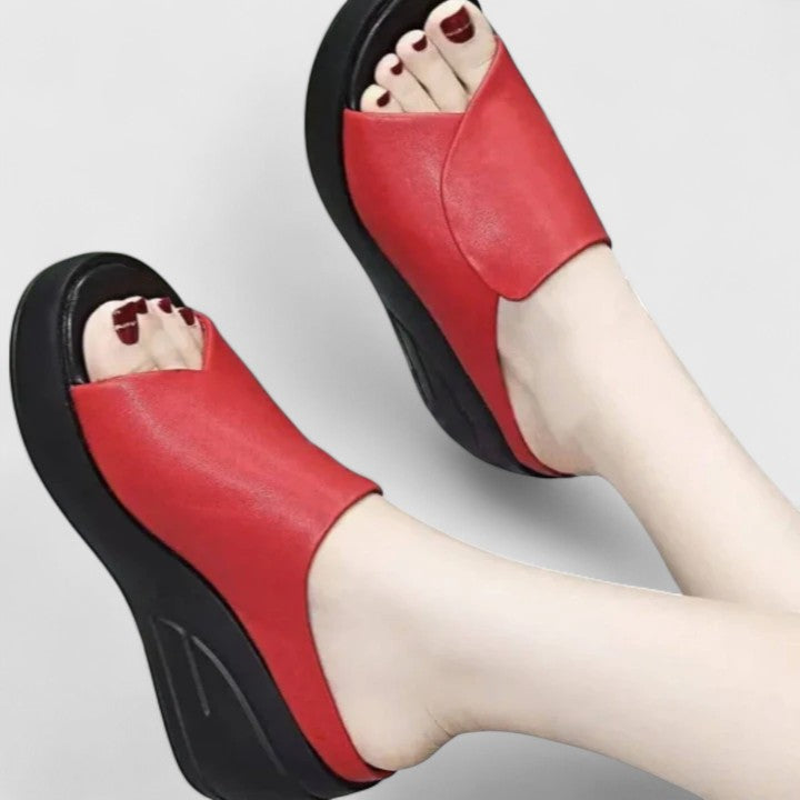 VERLAINE PARIS™- Sandales Orthopédiques à Talon Wedge