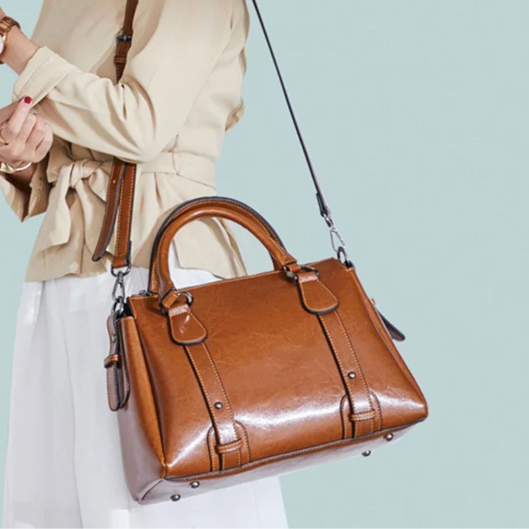 VERLAINE PARIS™| Sac en Cuir Souple
