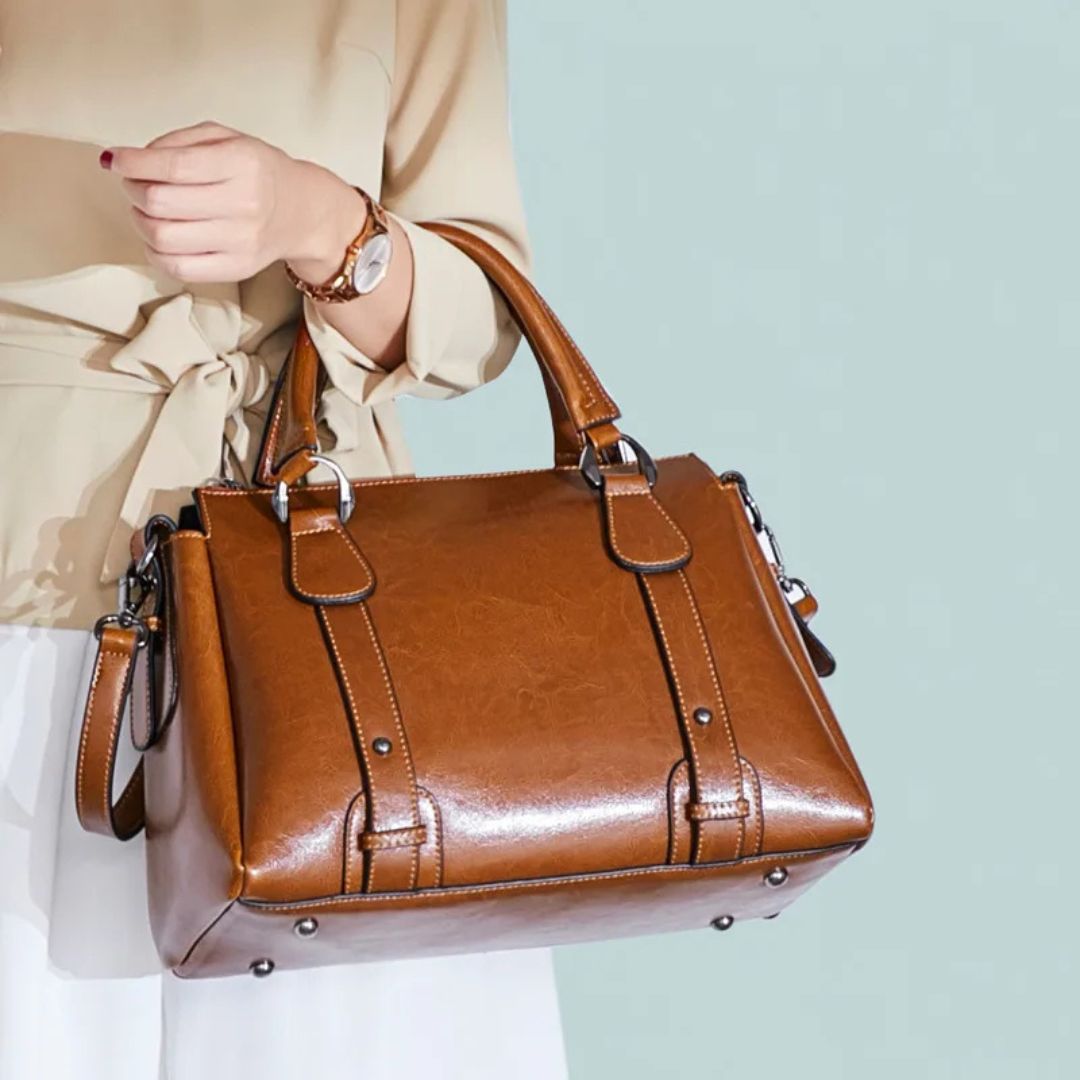 VERLAINE PARIS™| Sac en Cuir Souple
