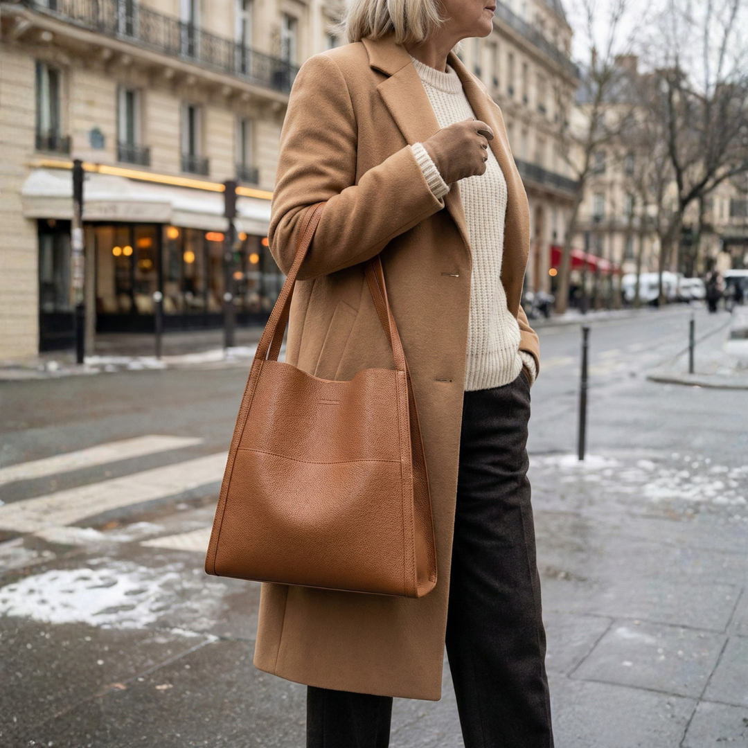 VERLAINE PARIS™ | Élégant sac à bandoulière en cuir