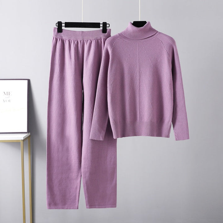 VERLAINE PARIS™ | Ensemble deux pièces Lounge en tricot torsadé
