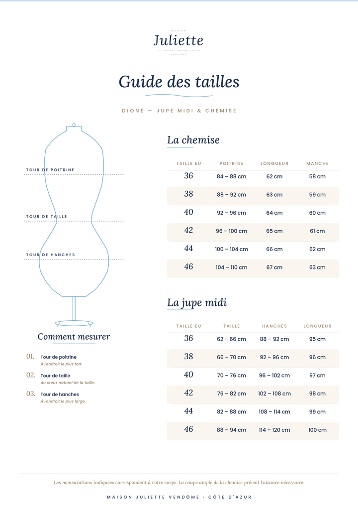 VERLAINE PARIS™| Jupe midi + chemise noire offerte