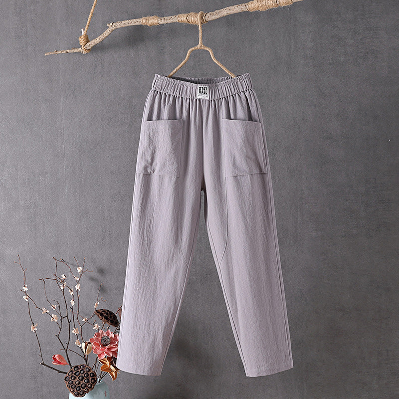 VERLAINE PARIS™ - Pantalons Relaxés avec Poches