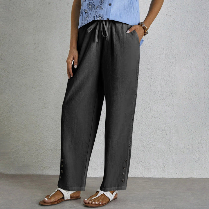 VERLAINE PARIS™- Pantalons Détendus à Boutons