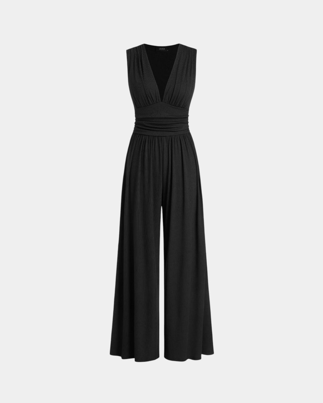 VERLAINE PARIS™| Combinaison sans manches à jambes larges chic