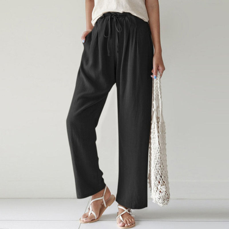 VERLAINE PARIS™- Pantalons Détente à Cordon
