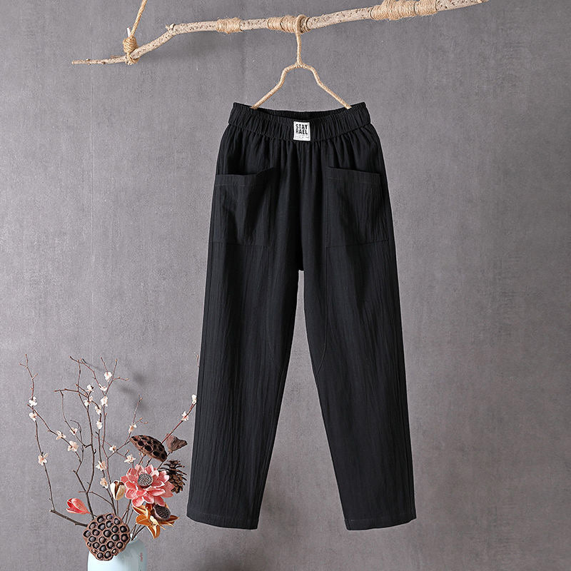VERLAINE PARIS™ - Pantalons Relaxés avec Poches