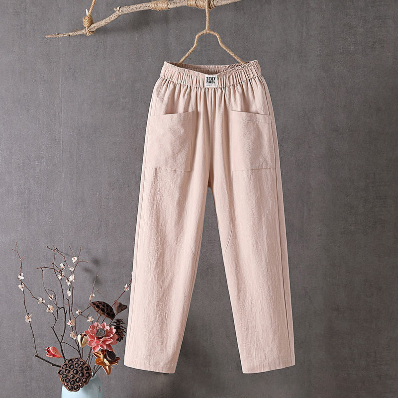 VERLAINE PARIS™ - Pantalons Relaxés avec Poches