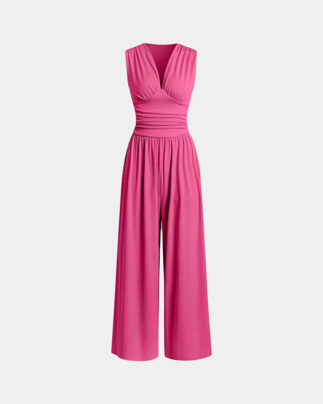 VERLAINE PARIS™| Combinaison sans manches à jambes larges chic