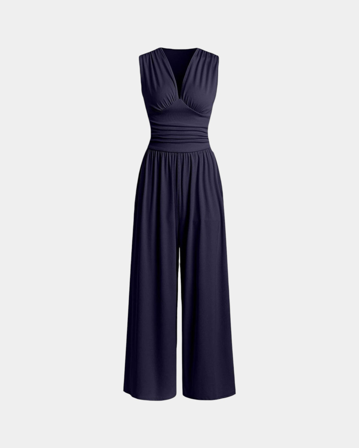 VERLAINE PARIS™| Combinaison sans manches à jambes larges chic