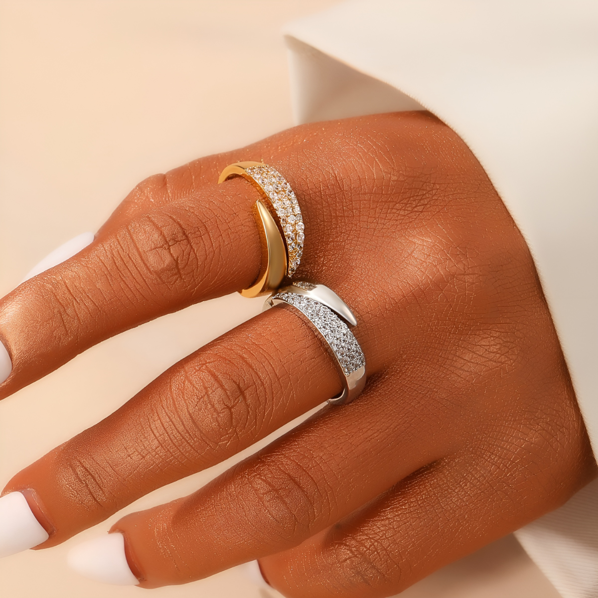 VERLAINE PARIS™ | | Bague élégante confort intemporel féminin