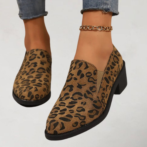 VERLAINE PARIS™ | Mocassin Léopard