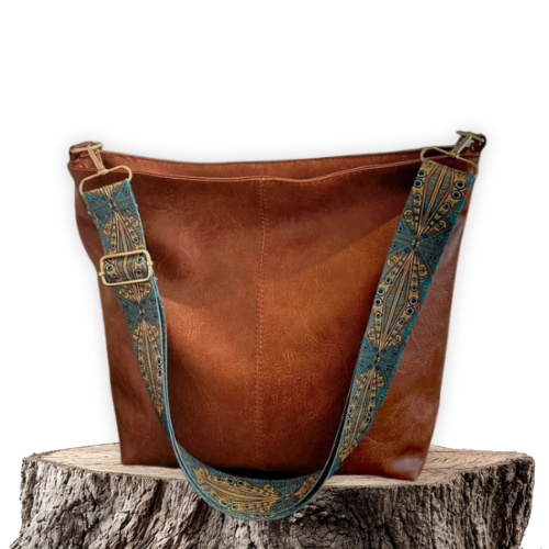VERLAINE PARIS™| Sac à bandoulière en cuir vintage