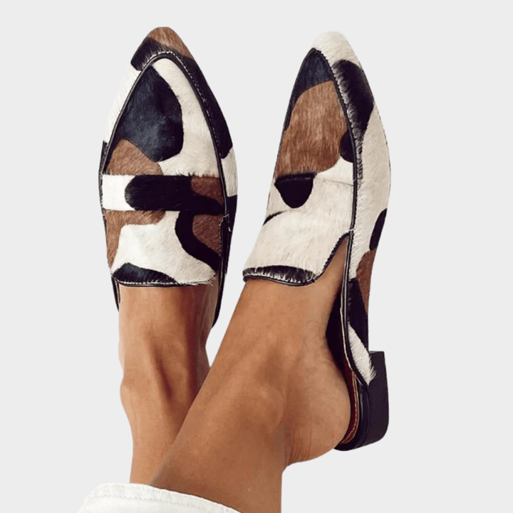 VERLAINE PARIS™- Mocassins Chic en Cuir de Vachette