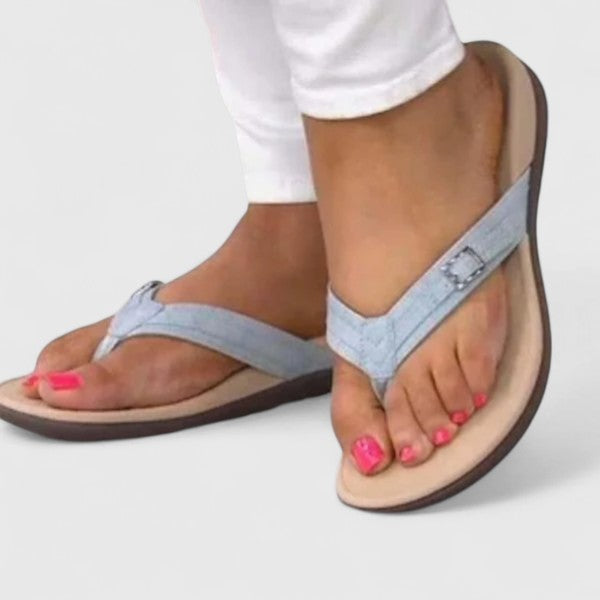 VERLAINE PARIS™ - Tongs légères et plates