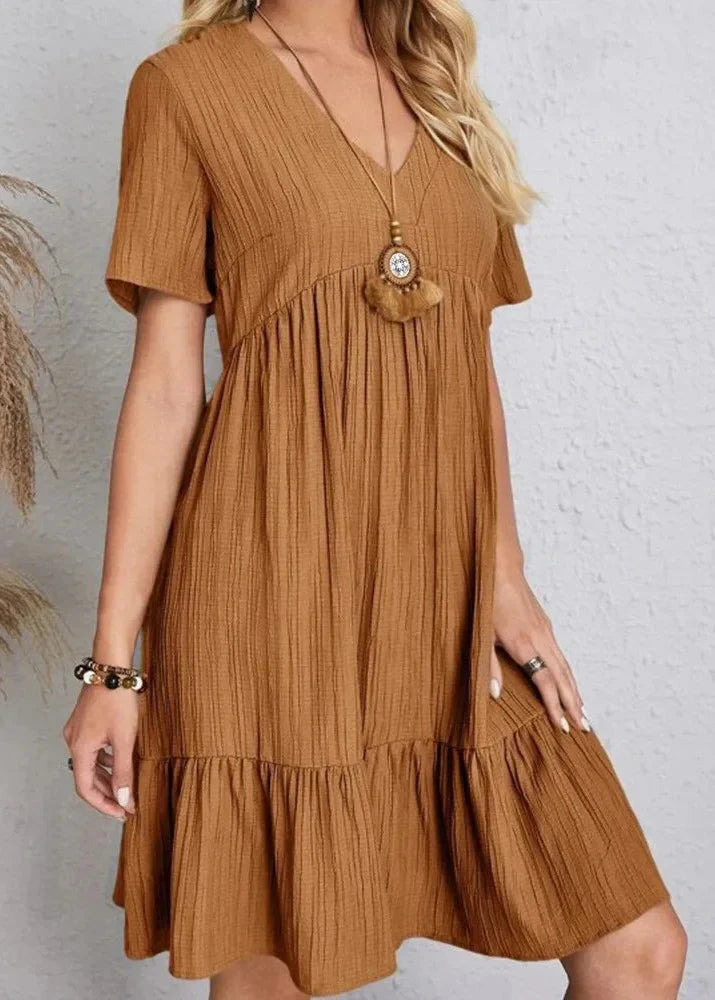 VERLAINE PARIS™- Robe élégante flatteuse pour le ventre