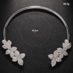 VERLAINE PARIS™ |Collier Élégant Fleur en Cristal