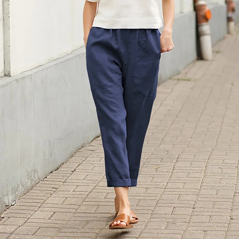 VERLAINE PARIS™- Pantalons Amples avec Poches