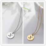 VERLAINE PARIS™ | Collier Pendentif Lettre en Or Élégant