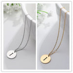 VERLAINE PARIS™ | Collier Pendentif Lettre en Or Élégant