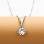 VERLAINE PARIS™ | Collier Pendentif Classique en Zirconium