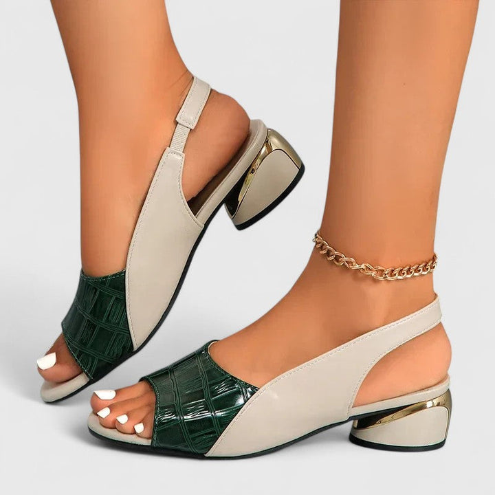 VERLAINE PARIS™- Sandales en cuir orthopédique