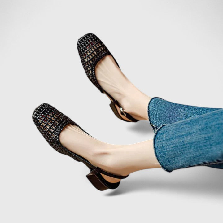 VERLAINE PARIS™- Sandales ouvertes chic